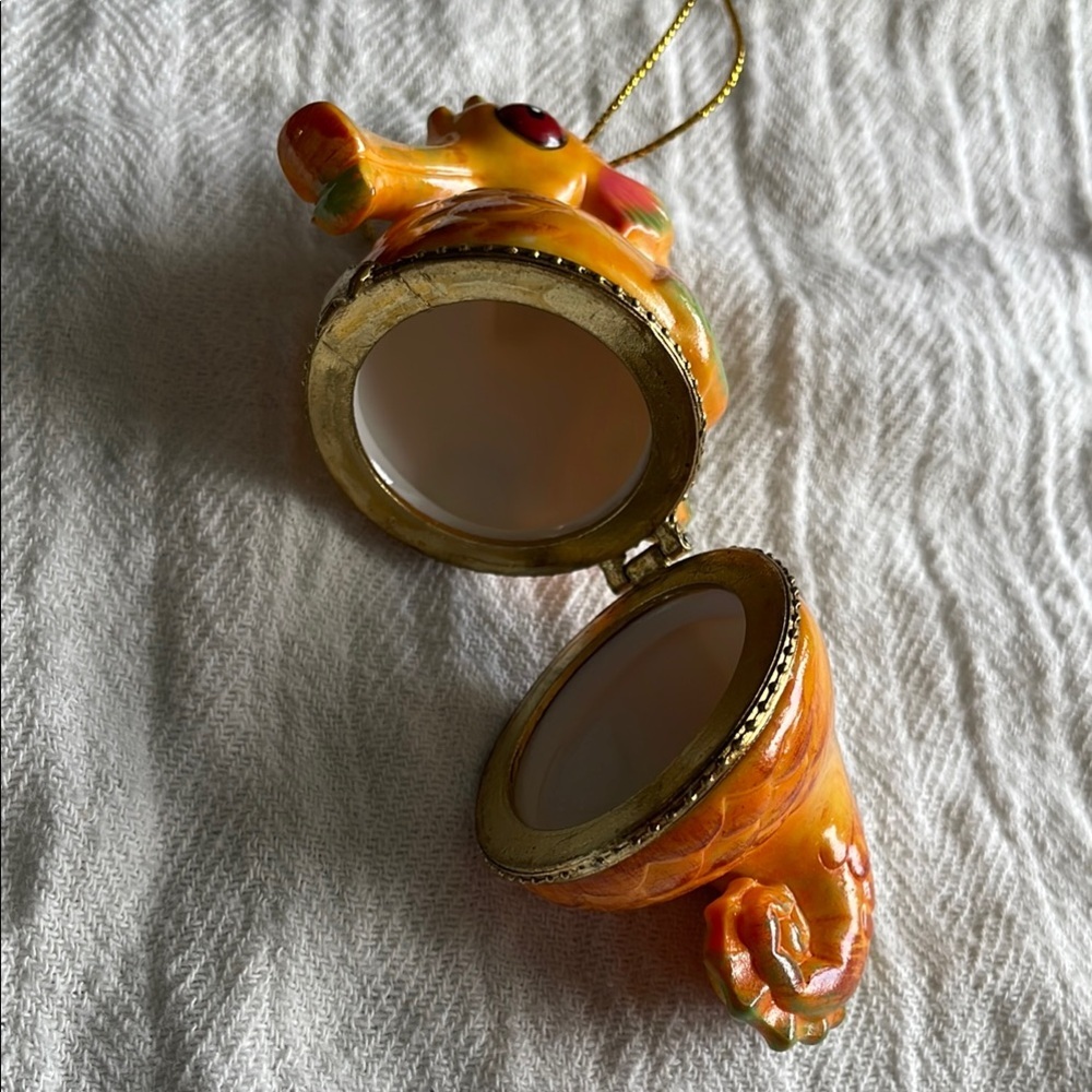 Orange Seahorse Trinket Box - Picture 5 of 5